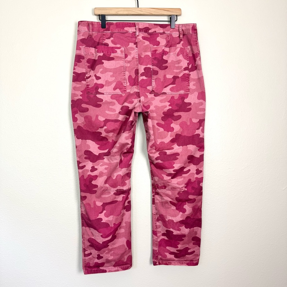 Sundance Ariel Rose Pink Camo Pants Size 16 - Picture 5 of 8